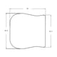 thumbnail image 5 of Cubiertas Protectores de Hierro Perfecl Accesorio de Guitarra Color plateado, 5 of 8