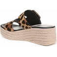 thumbnail image 3 of Franco Sarto Women's Taziana Espadrille Platform Slide Sandal Leopard Print 6M, 3 of 4