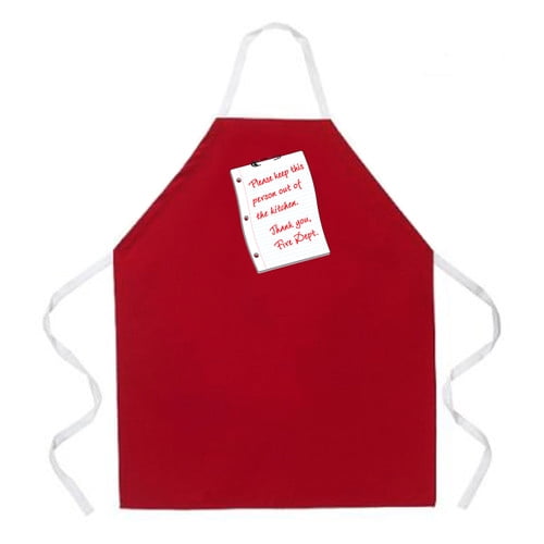 Attitude Aprons by L.A. Imprints Fire Dept. Note Apron