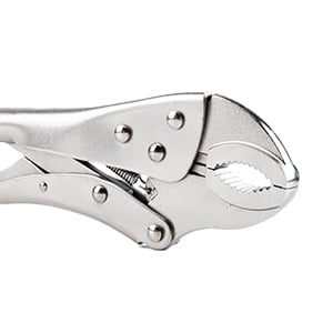 "12-Inch Heavy Duty Locking Pliers, Curved Jaw Vise Grip with Chrome Vanadium Steel - Welding Clamp for Metalworking & Fabrication"