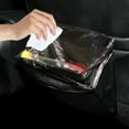 thumbnail image 1 of Car Mounted Garbage Bag, Leather Trash Bin, Hanging Multifunctional Organizer, Rear Seat Storage, Waterproof, Versatile for Umbrellas Cups, Fits All Car Models, 1 of 9