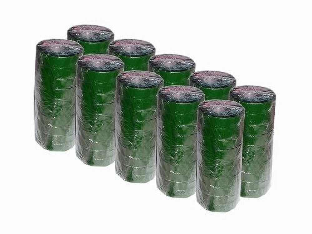 Electrical Tape 3/4" X 66' Ul/Csa 100 Roll Case Several Colors., Green