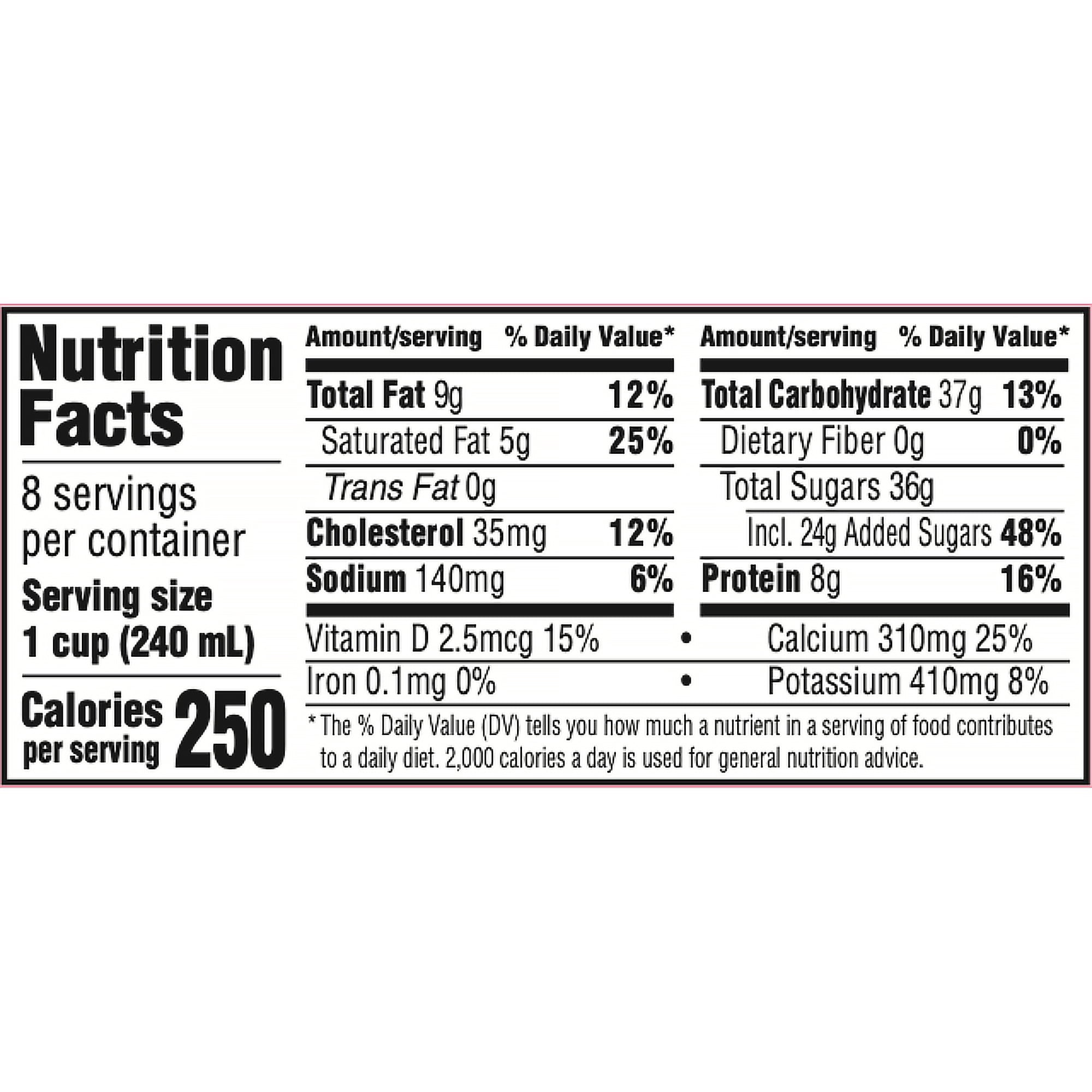 Borden Strawberry Milk Half-Gallon