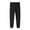 Black, variant on MIXUE Sweatpants for Men Summer Solid Color Loose Casual Straight Leg Sports Trousers Streetwear,Black,L