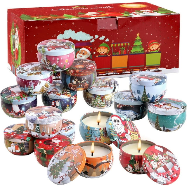 Velas Aromaticas, Cera de Soya Natural, Velas Perfumadas Regalo, Alivio, Antiestrés, para Yoga, Baño, Madre, Navidad, Día de San Valentín