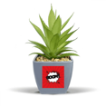 thumbnail image 1 of Boom Cartoon Spark Art Deco  Fashion Fake Pineapple Flower Pot Vase Mini Decor, 1 of 3