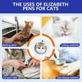 thumbnail image 6 of Cat Cone Collar Soft Comfortable Waterproof Recovery Cone After Surgery to Stop Licking and Scratch, Plastic Kittens Elizabeth Head/Neck Cone, 6 of 7