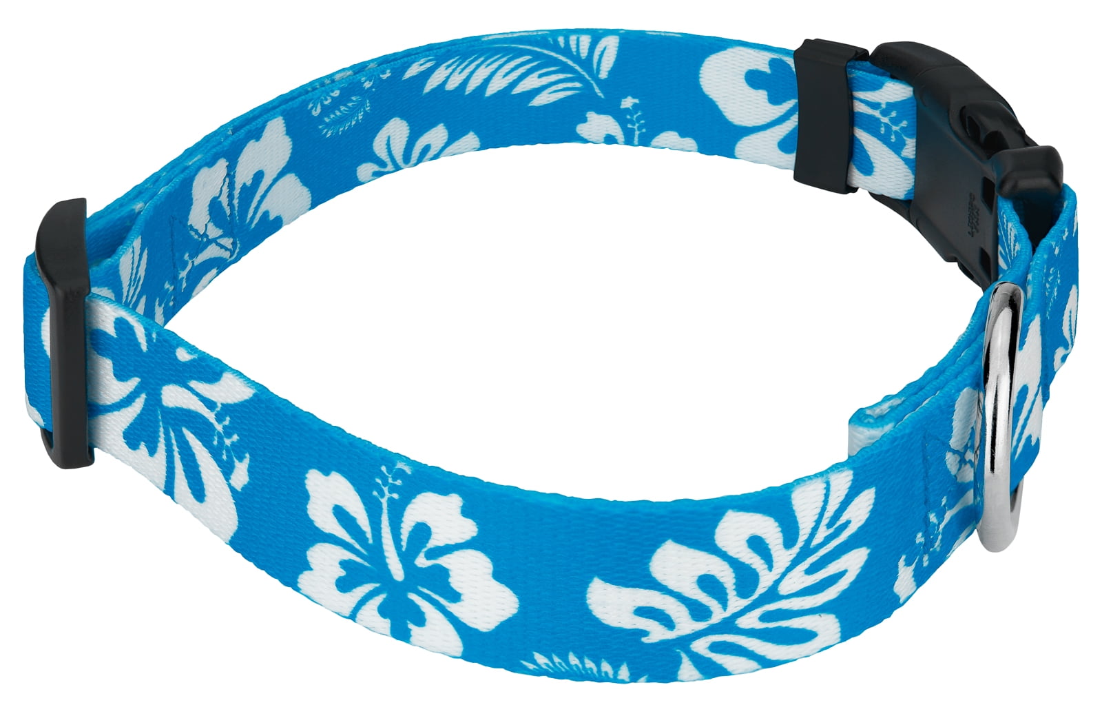 Country Brook Petz® Blue Hawaiian Everyday Dog Collar and Leash, Extra Small