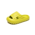 thumbnail image 4 of Rotosw Kids Shower Slippers Slip On Water Shoes Backless Slide Sandals Comfort Flat Clogs Home Soft Green 11C, 4 of 9