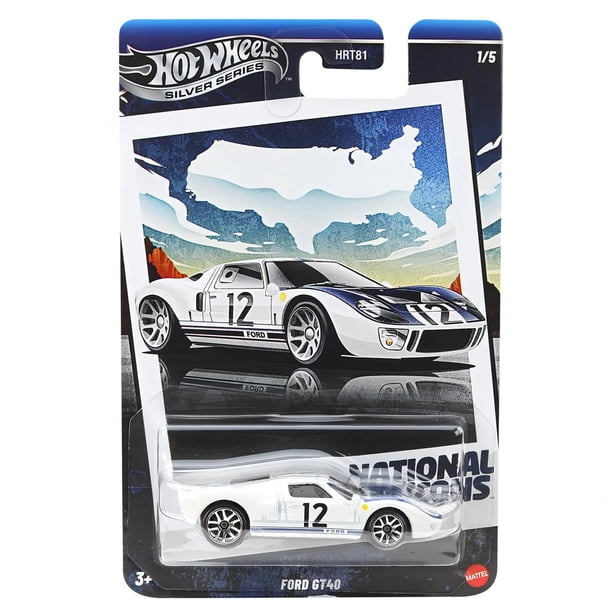 Vehículo de colección Hot Wheels Ford GT-40 a escala 1:64