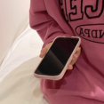 thumbnail image 4 of Winter Plush Square Lattice Case Compatible With Iphone 14 Pro Max, Soft Tpu Bumper Shockproof Cover, 4 of 5