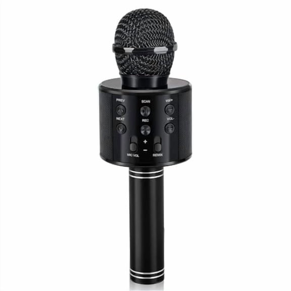 Kids Toys Age 3-12,Karaoke Microphone for Kids Birthday Presents Gifts for 5 6 7 8 9 10 11 12 Year Old Girls Boys Toys for 4-11 Year Old Girl Boy Teen - Black