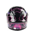thumbnail image 3 of Casco Para Moto Integral Kids RosaNeón Certificado L, 3 of 4