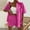 D-Purple, variant on 2025 Women's Vacation Casual Sequin Jacket Suit Solid Color Summer Short Suit Set for Women Shorts and Shirt Top Dressy Outfits for Women Two Piece Sets Lapel Shirty Slim