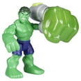thumbnail image 4 of Marvel: Superhero Adventures Power Up Squad Kids Toy Action Figure for Boys and Girls (8”), 4 of 9