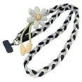 thumbnail image 2 of Trendy Woven Phone Lanyard with Crossbody Strap, Universal Phone Neck Strap with Clip for All Phones, 2 of 5