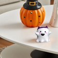 thumbnail image 4 of Clearance Under $1 Cute Resin Ghost Figurine with Headband for Halloween, 4 of 5