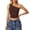 Coffee, variant on Fashionable Casual Sleeveless Solid Color Form Fitting See Through Off The Shoulder Tank Top for Women Women’s Tanks &