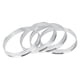 thumbnail image 1 of Anillos Centradores de Buje Unique Bargains, 65.1mm ID a 67.1mm OD, Anillos de Buje de Rueda de Vehículo de Aleación de Aluminio, 4 Pcs, 1 of 6