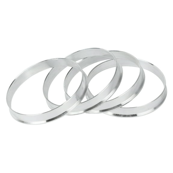 Unique Bargains Hub Centric Rings, 65.1mm ID to 67.1mm OD Vehicle Wheel Hubrings Aluminum Alloy 4 Pcs