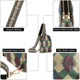 thumbnail image 6 of FORMRS Womens Crossbody Sling Bag Travel Daypack Shoulder Chest Backpack, Green Tartan Pattern, 6 of 7