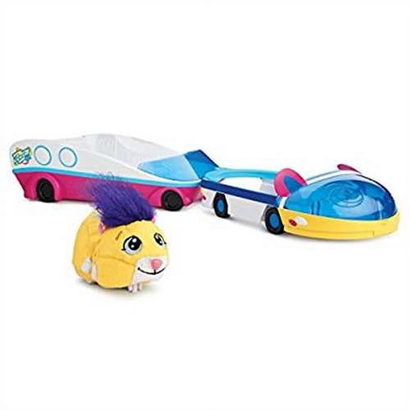 Zhu Zhu Pet - Car and Trailer with Exclusive Interactive Hamster