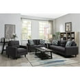 thumbnail image 2 of Watsonville 3-piece Cushion Back Living Room Set Grey, 2 of 17