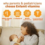 Enfamil Tri-Vi-Sol Infant Multivitamin Drops, Supports Growth & Immune Health for Babies, 50mL Bottle