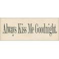 thumbnail image 2 of Marrott, Stephanie 14x8 Gold Ornate Wood Framed with Double Matting Museum Art Print Titled - Always Kiss Me, 2 of 4