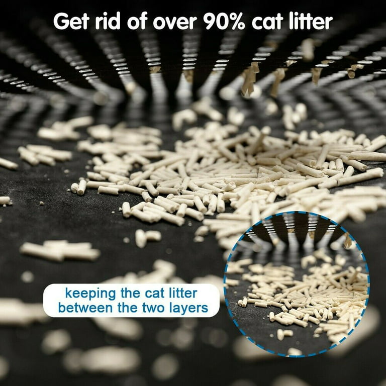 US in STOCK] Cat Litter Mat Kitty Litter Trapping Mat Honeycomb