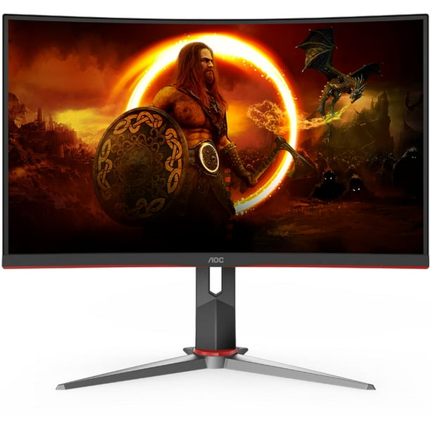 Monitor Gamer Curvo 27 AOC 1Ms 165Hz Full HD VA WLED HDMI Freesync negro AOC C27G2 27" Full HD 1500R 1ms 165Hz FreeSync HDMI DP