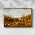 thumbnail image 2 of Vintage Animal Print-X By Wexford Home Framed in Gold Wood Gallery Wrapped Canvas 25 in. x 37 in., 2 of 7