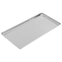 Stainless Steel Rectangular Serving Tray - Grill Appetizer Plates and Dessert Dish for Kitchen and Dining