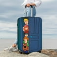 thumbnail image 3 of Lsque Scooby-Doo Printed Luggage Cover, Travel Luggage Protector,Scratch and Dirt Resistant, Fits 18-32 Inch Luggage - Medium, 3 of 9