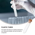 thumbnail image 2 of FENGGUIQU Test Tubes with Wood Stoppers Transparent Plastic for Chemistry Experiments 40Pcs, 2 of 8
