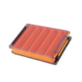 thumbnail image 3 of koolsoo Fly Box for Fly Fishing Portable Breathable Fishing Supplies Fly Storage Box M Orange, 3 of 9