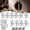 10pc, variant on Drywall Repair Clips Kit with Screws,Stainless Steel Wall Patch Fasteners for 1/2" and 5/8" Panels,10/20/40/60PCS Sheetrock Hole Repair Patch Fasteners,for Hole Repair & DIY Home Improvement (20pc)