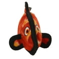 thumbnail image 3 of Tuffy Ocean Creature Jr Fish Red Durable Plush Squeaky Dog Toy, 3 of 8