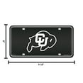 thumbnail image 6 of Colorado NCAA Buffaloes 12x6 Carbon Fiber Design Metal License Plate Auto Tag, 6 of 8