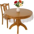 thumbnail image 1 of shiyou-(180cm Round) - Dependable Deluxe Clear Plastic Tablecloth Protector (180cm Round), 1 of 4