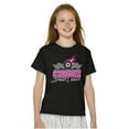 thumbnail image 3 of Crush Breast Cancer Flaming Tire Girls Kids T Shirt Tees Brisco Brands S, 3 of 6