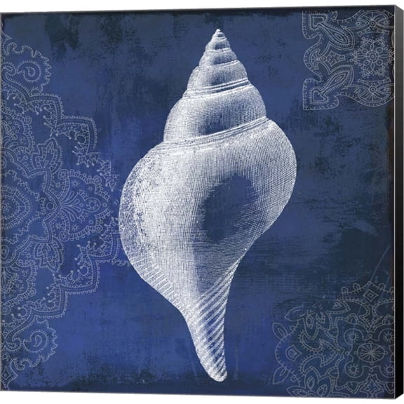 Navy Shell I by Posters International Studio, Canvas Wall Art