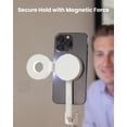 thumbnail image 3 of Lámpara magnética KraftGeek para iPhone Magsafe para selfies, color blanco, 3 of 8