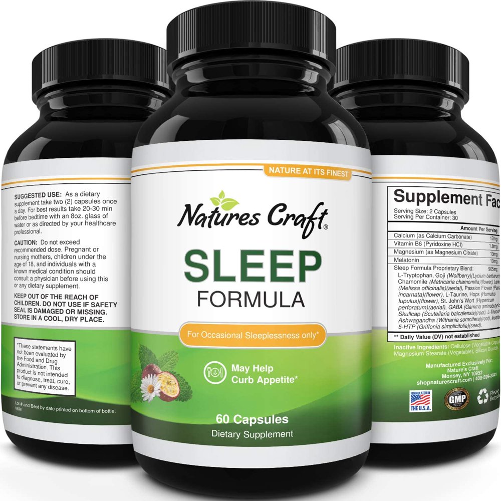 Best Natural Revitalizing Sleep Formula End Fatigue Supports Deep