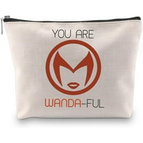 Wanda Inspirational Gift for Woman You Are Wanda-ful Zipper Pouch Cosmetics Bag for Best Friend Mom Sister