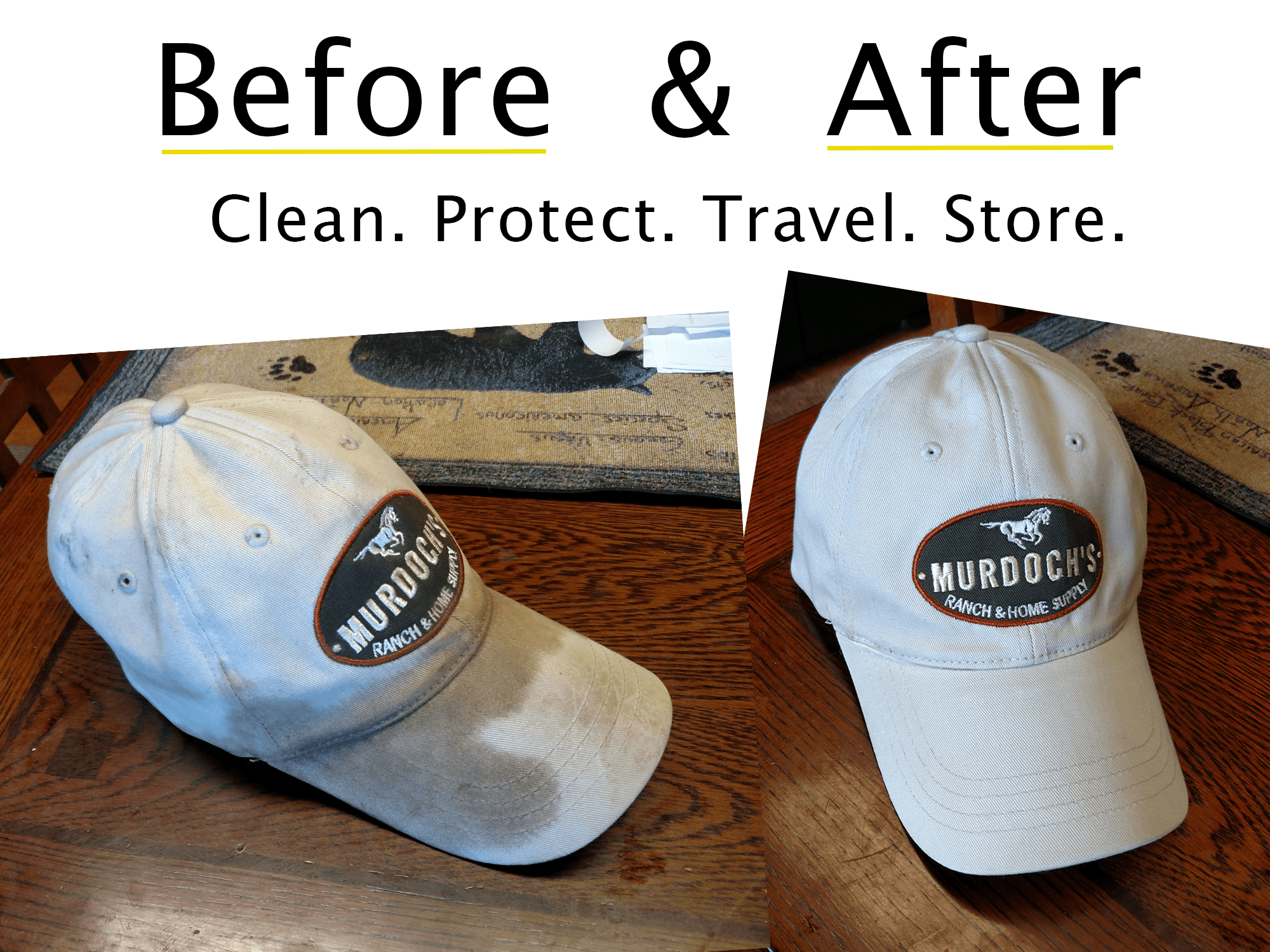 How to Clean Dirty Ballcaps and Hats with the BallcapBuddy 