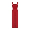 thumbnail image 3 of MELDVDIB Jumpsuits for Women Fashion Bib Pants Overalls Baggy Rompers Jumpsuits with Pockets Casual Loose Bib Overall on Summer Clearance, Gifts for Women, 3 of 5