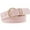Pink, variant on Hauaitttt Women Leather Belts for Jeans Dresses Fashion Gold Buckle Ladies Belt Leather Belt 48 Click It Belts Belts for Pants Belts for Men Leather Mens Belt Size 30 Belt 38 Vegan Dress Belt Mens