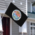 thumbnail image 3 of Fyon U.S. Fleet Activities Sasebo, Japan Flag banner with Grommets Man cave Decor 3x5Feet, 3 of 4