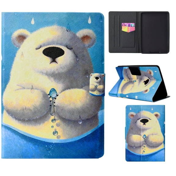Slim Case for Kindle Paperwhite, Allytech Thinnest & Lightest PU Leather Cover with Auto Sleep/Wake for All-New Amazon Kindle Paperwhite (Fits All 2012, 2013, 2015 and 2016 Versions), Bear